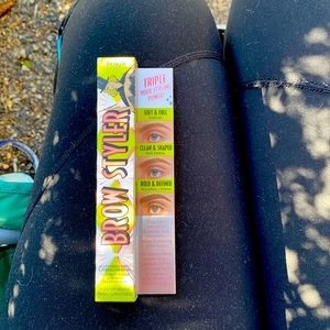 Brand new, never been used in warm light brown color.